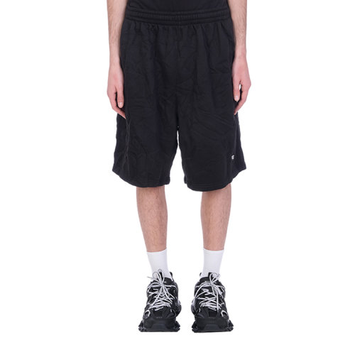 balenciaga/巴黎世家 21年春夏 男士服装 男性 黑色 男士短裤 657062