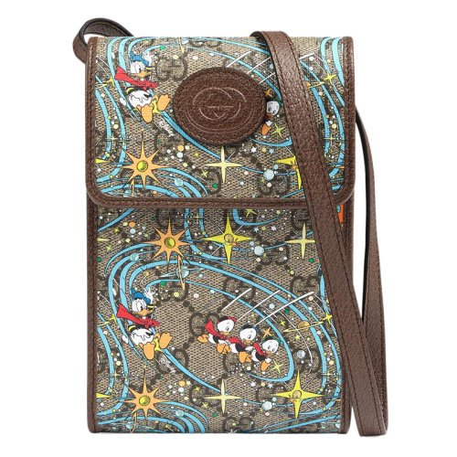 【限量发售】gucci/古驰 迪斯尼联名款斜挎包 disney x gucci donald