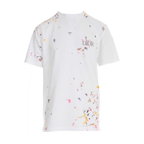 dior homme/迪奥桀傲 21年春夏 男士服装 男性 白色 男士短袖t恤 183j