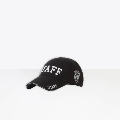 【包邮包税】 balenciaga巴黎世家 21年春夏 男士 帽子 staff cap in