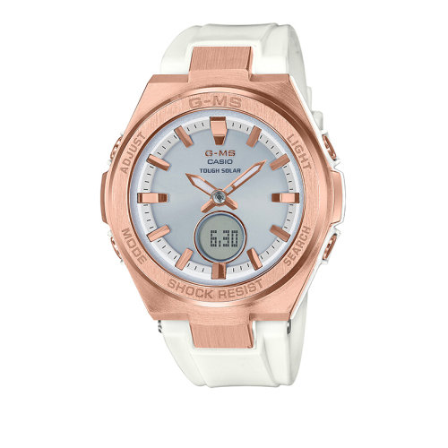 casio/卡西欧女表 g-shock girls太阳能动力双显防水防震多功能休闲