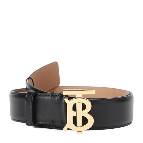 burberry/博柏利 tb 腰带3.5d tb logo光面皮8018950金扣 牛皮革