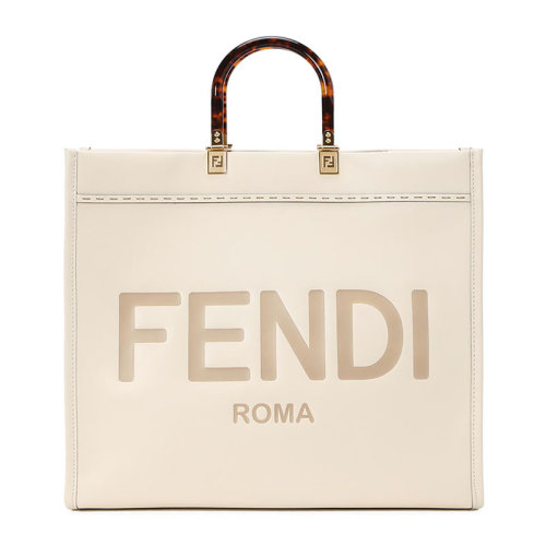 fendi tote logo