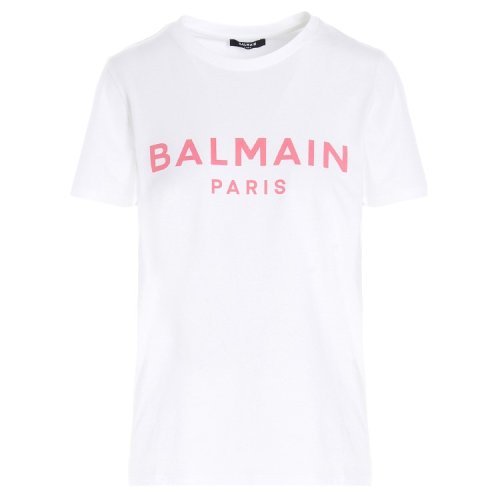 【balmain巴尔曼 女士短袖t恤】【包邮包税】balmain/巴尔曼 女装