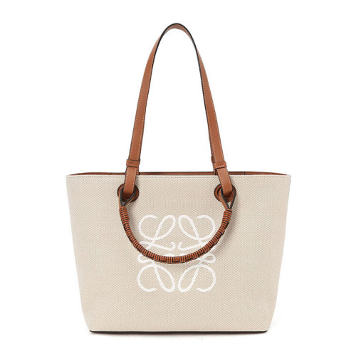 loewe/罗意威 anagram 方型logo徽标购物袋a717s72x06 涂层织物/配皮