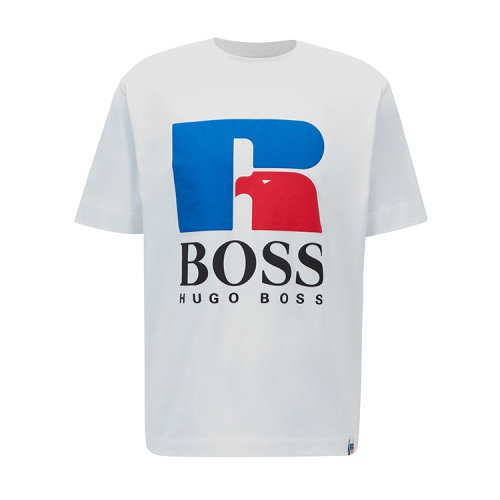 boss/波士 21年春夏 男士服装hugoboss 男性 白色 男士短袖t恤