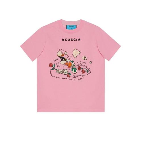 【包邮包税】 gucci古驰 21年秋冬 女士 disney x gucci唐老鸭印花t恤