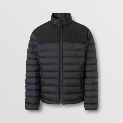 burberry羽绒服男,巴宝莉官方旗舰店男装 【包邮包税】 burberry 21年秋冬 男士 徽标嵌花轻盈羽绒服 80337021