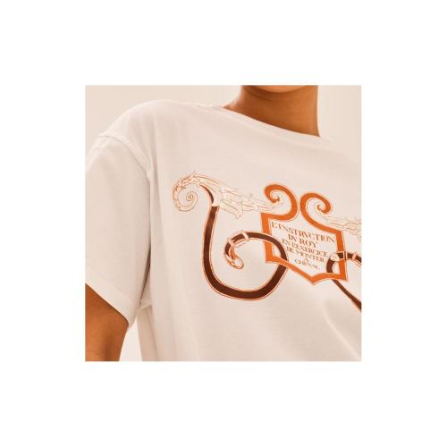 【包邮包税】 hermes爱马仕 21年春夏 女士 短袖t恤 t-shirt maxi h1e