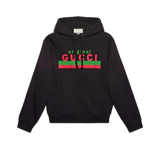 【包邮包税】 gucci古驰 21年秋冬男士 "original gucci"印花卫衣