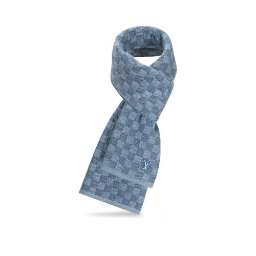 【包邮包税】 lv路易威登 21年秋冬 男士 围巾 petit damier 围巾 m70
