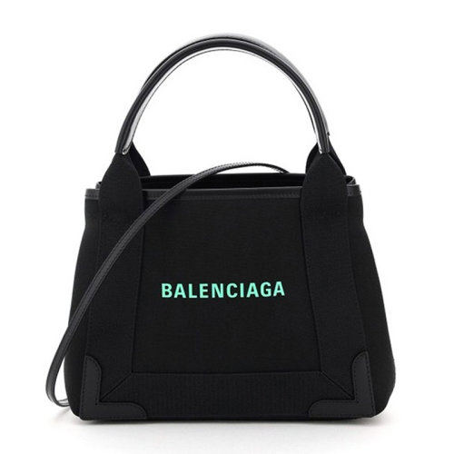 balenciaga/巴黎世家 女士黑色棉质子母包手提包 390346-2hh7n-1063