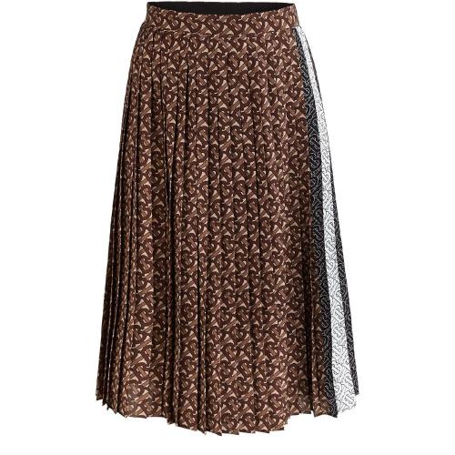 【包邮包税】 burberry 21年春夏 女士 半身裙 marine 半身裙 bur38