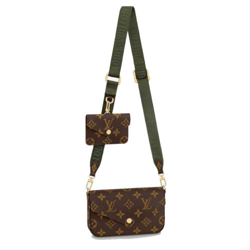 LouisVuitton官网,LouisVuitton官网 louisvuitton/路易威登 fliciestrap&go帆布/配皮手袋 m80091