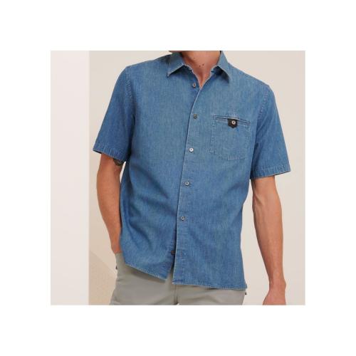 【包邮包税】 hermes爱马仕 21年春夏 男士 短袖衬衫 chemise corps a