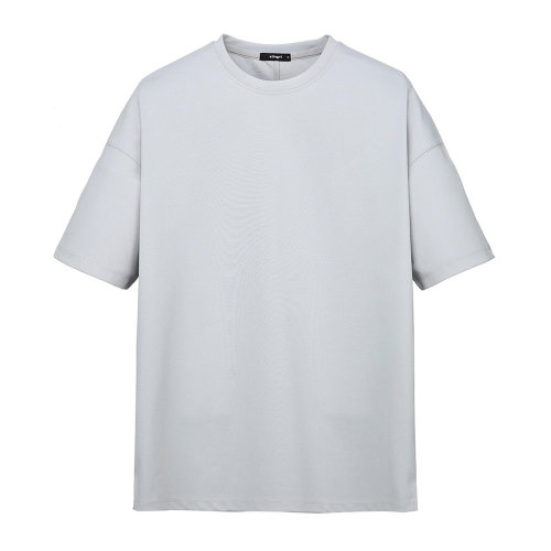 allegri/allegri 21ss 浅灰色《luxcool phase》微宽松版圆领t恤