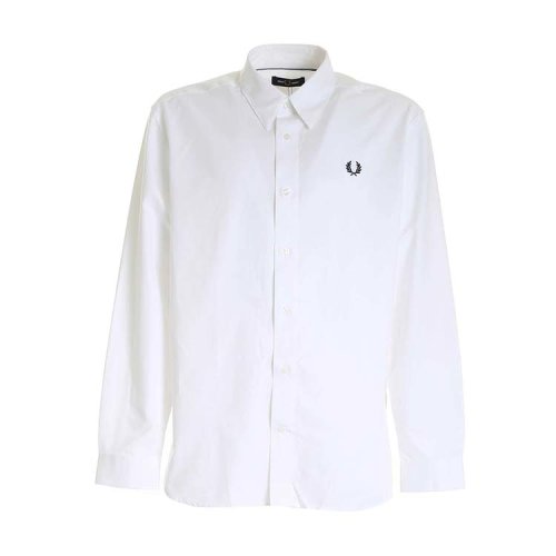 fred perry/佛莱德派瑞 21年春夏 男士服装 男性 白色 男士长袖衬衫