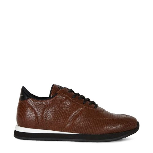 giuseppezanotti/朱塞佩·萨诺第男士深棕低帮意大利制造男士休闲运动