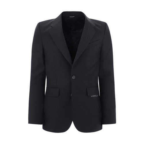 【包税】givenchy/纪梵希 21年春夏 百搭 男性 logo 黑色 男士西服 bm