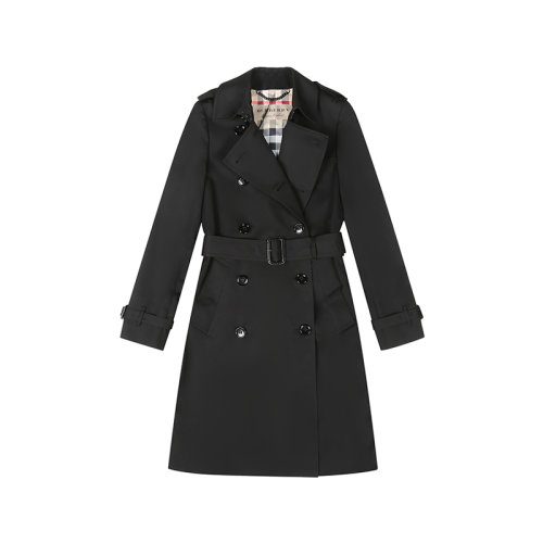 burberry/博柏利 2021款 女士风衣 女款聚酯纤维长款风衣外套