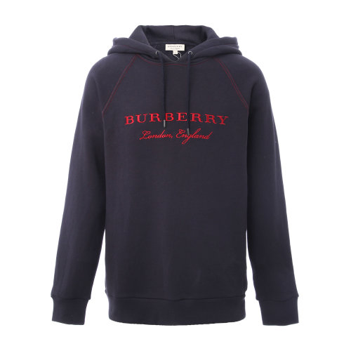 棉质连帽男士加绒卫衣 burberry/博柏利 巴宝莉 男卫衣 burberry服装