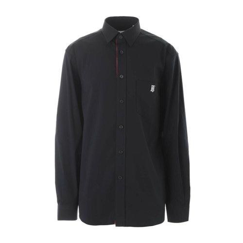 burberry/博柏利 男士棉质经典tb标识商务休闲长袖衬衫