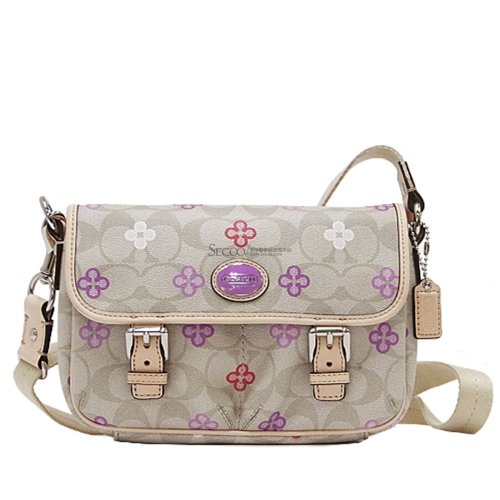 coach 蔻驰 四叶草斜跨小包48828图片
