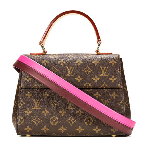 louis vuitton(路易威登) 老花色 cluny bb 手袋