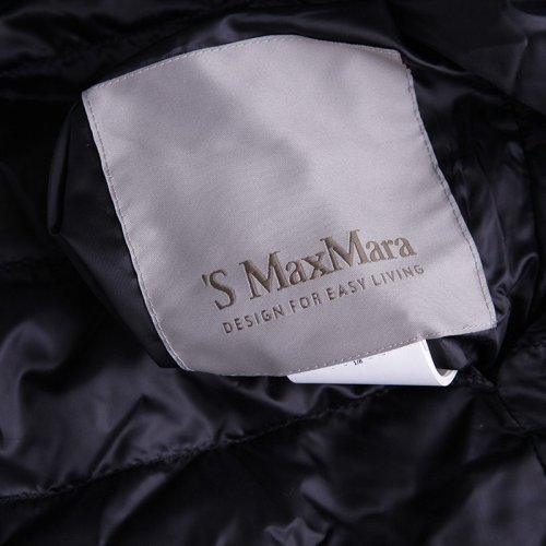 【S'max maraS'max mara 女士羽绒服】S'max mara/S'max mara CUBE经典女款双面压纹腰带长款女士羽绒服