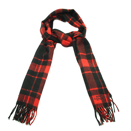 【COACH蔻驰 围巾】COACH\/蔻驰 男士羊毛围