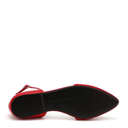 UNITED NUDEUNITED NUDE 平跟凉鞋UNITED NUDE D orsy Elastic Lo欧美女黑色 七彩混合春夏复古尖头牛皮凉鞋单鞋 正品 价格 图片 寺库网