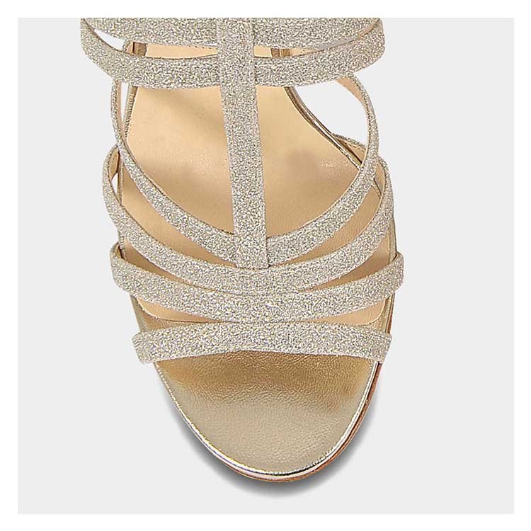 jimmy choo/周仰杰 18年春夏 女性 logo 时尚 高跟凉鞋 selina 100