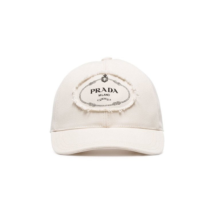 prada/普拉达 19年春夏 鸭舌帽 男性 logo 棒球帽 帽子 2hc274#010#f