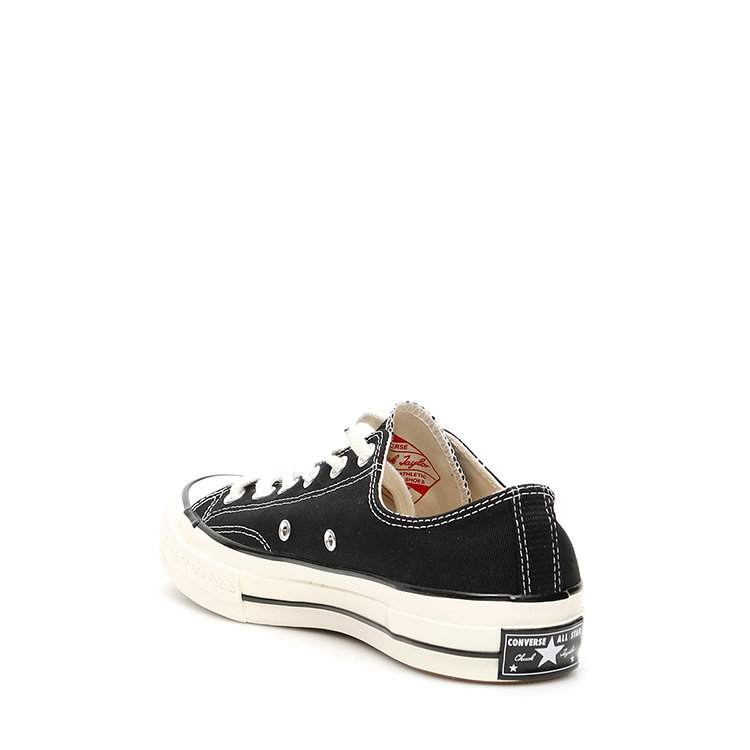 converse/匡威 19年秋冬 logo 男性 黑色 男士/帆布鞋 162058c 015