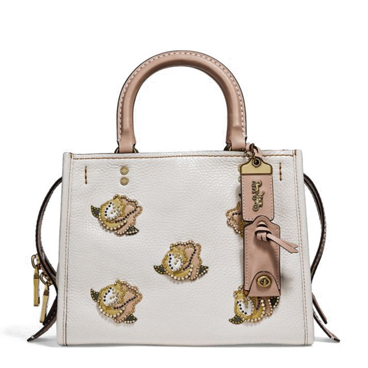 coach/蔻驰 19年春夏 coach女包 logo 女性 购物袋 印花 手提包 32876