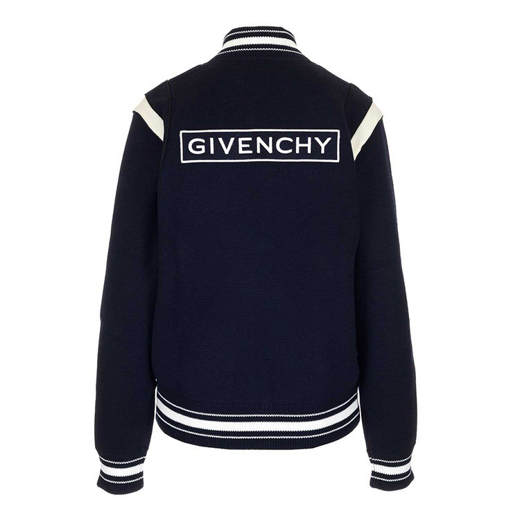 givenchy/纪梵希 19年秋冬 服装 棒球服 女性 条纹 休闲 女士夹克 bw