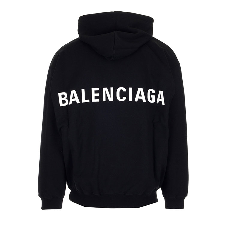 balenciaga灰色卫衣,balenciaga卫衣 balenciaga/巴黎世家 19年秋冬 套头 男性 连帽 抽绳 男卫衣 508184