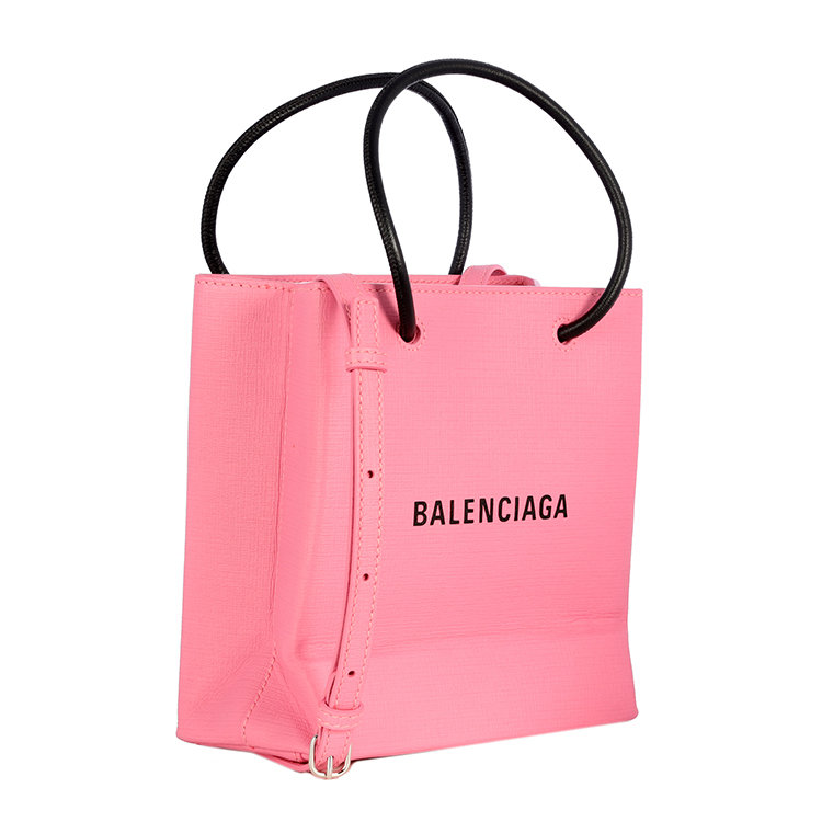balenciaga/巴黎世家 19年秋冬 单肩包 女性 小方包 logo 手提包