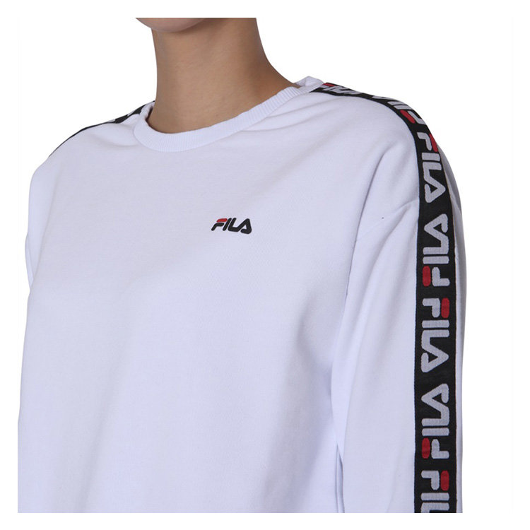 fila/斐乐 19年春夏 套头 女性 白色 女士运动卫衣/套头衫 682326_m67