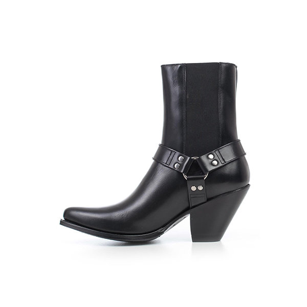 celine/赛琳 19年春夏 及裸靴 女性 尖头 粗跟 短靴 33019.3032 38no