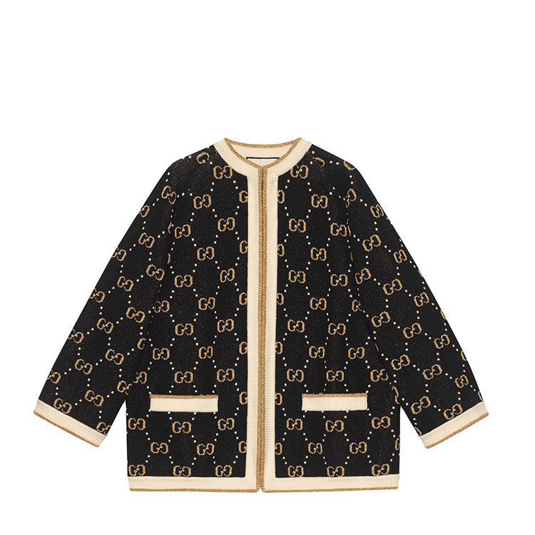 gucci/古驰 20年春夏 外套女 女性 黑色 女士夹克 574207 xkaw3 1182