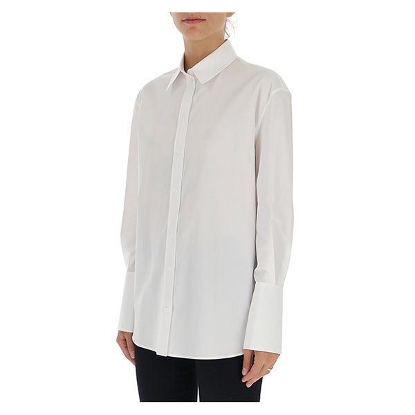 alexander mcqueen/亚历山大麦昆 19年秋冬 白衬衫 女性 女士长袖衬衫
