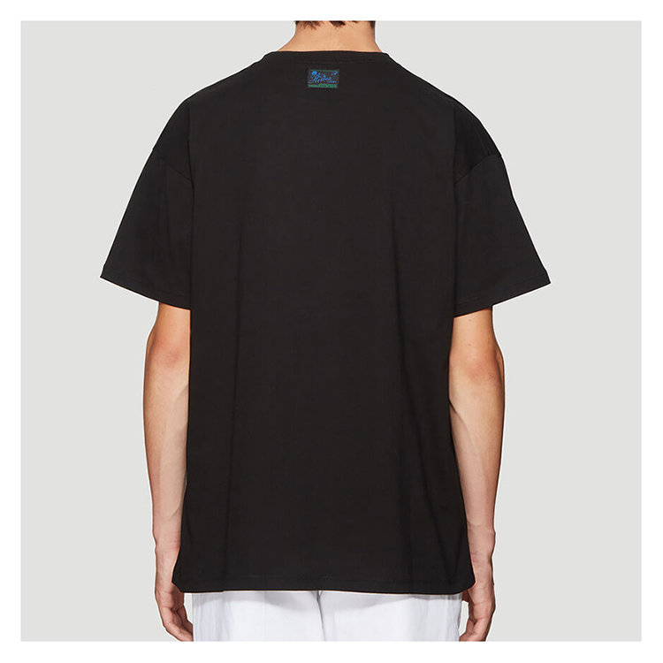 raf simons/raf simons 19年秋冬 男士t恤 男性 黑t 男士短袖t恤 192