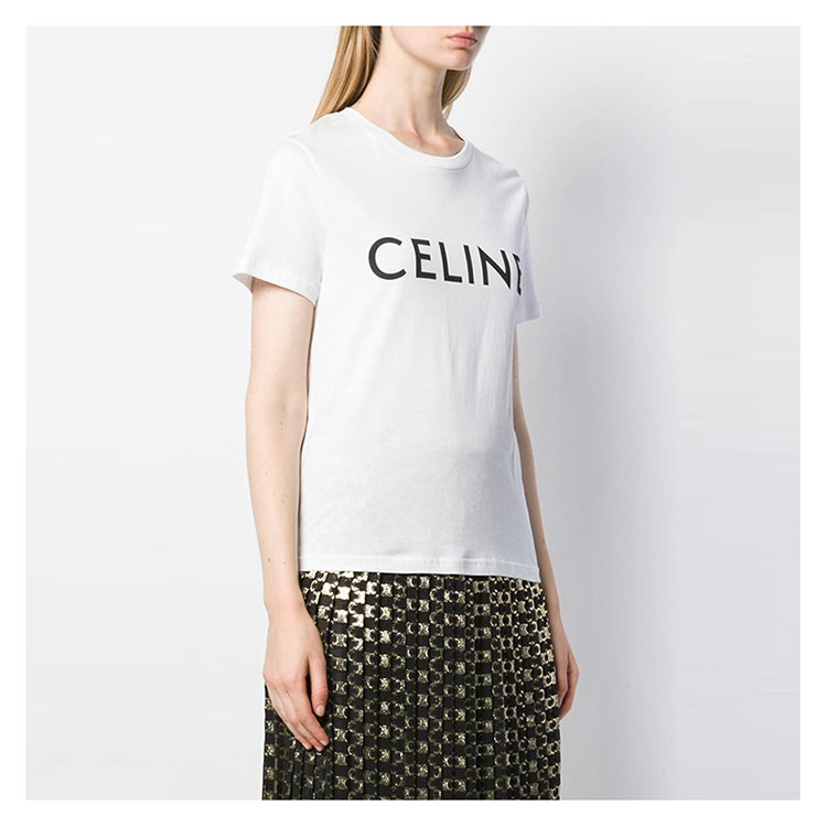 celine/赛琳 20年秋冬 服装 女士t恤 女性 女士短袖t恤 2x314916g