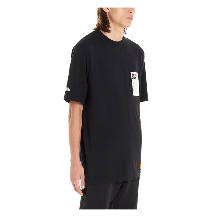 heronpreston短袖,heronpreston外套 preston/heron preston 19年秋冬 服装 男士t恤 男性 黑色 男士短袖