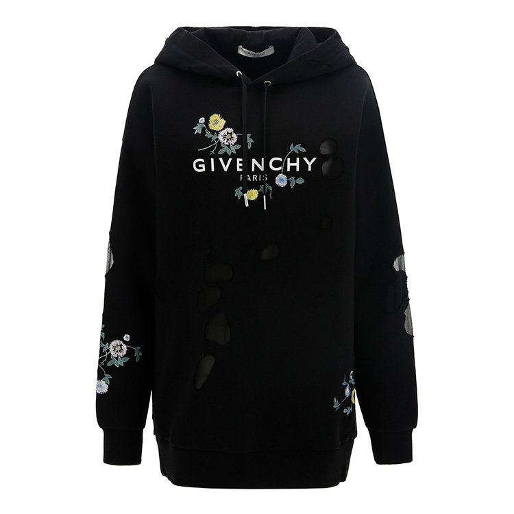 givenchy/纪梵希 20年春夏 百搭 女性 黑色 女卫衣 bw900c_3z2p_001