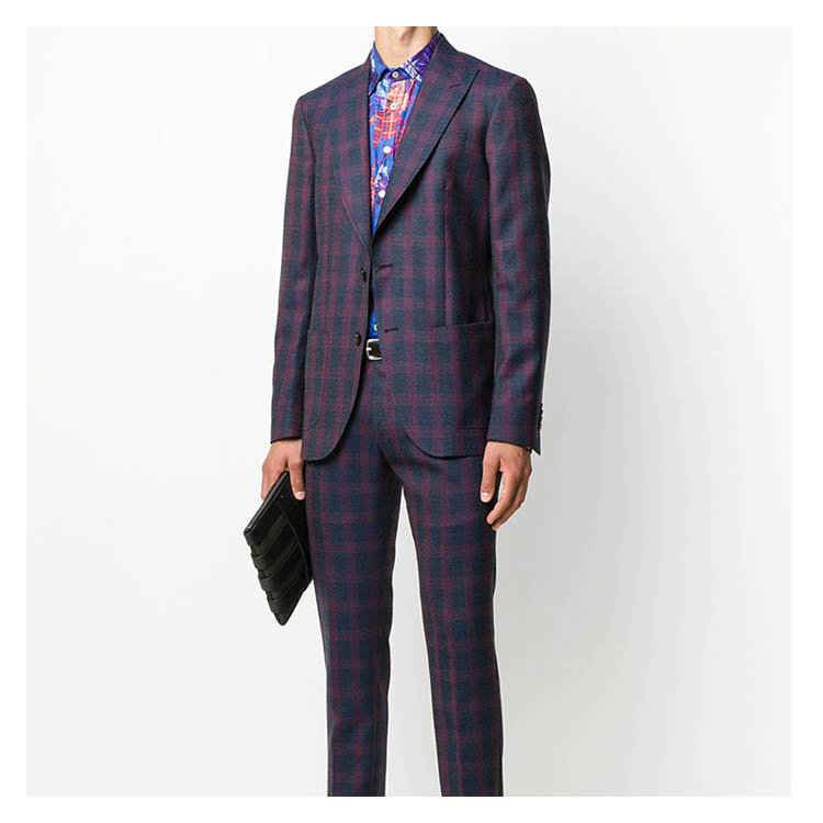 etro/艾特罗 20年秋冬 百搭 男性 混色 男士西服 u1a98382 0200