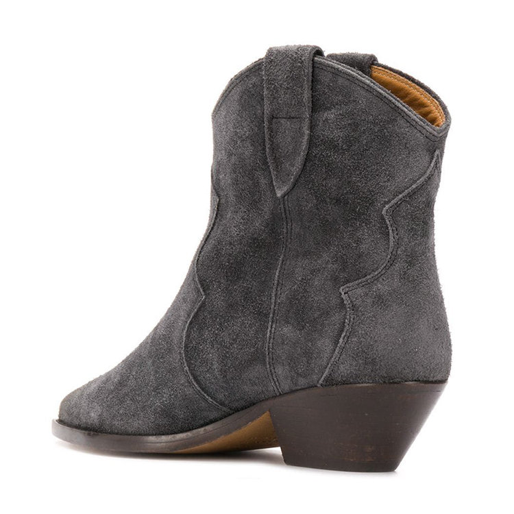 isabel marant/isabel marant 20年春夏 时尚百搭 女性 灰色 短靴 bo