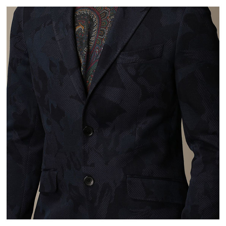 etro/艾特罗 20年秋冬 百搭 男性 蓝色 男士西服 1187q 187 200