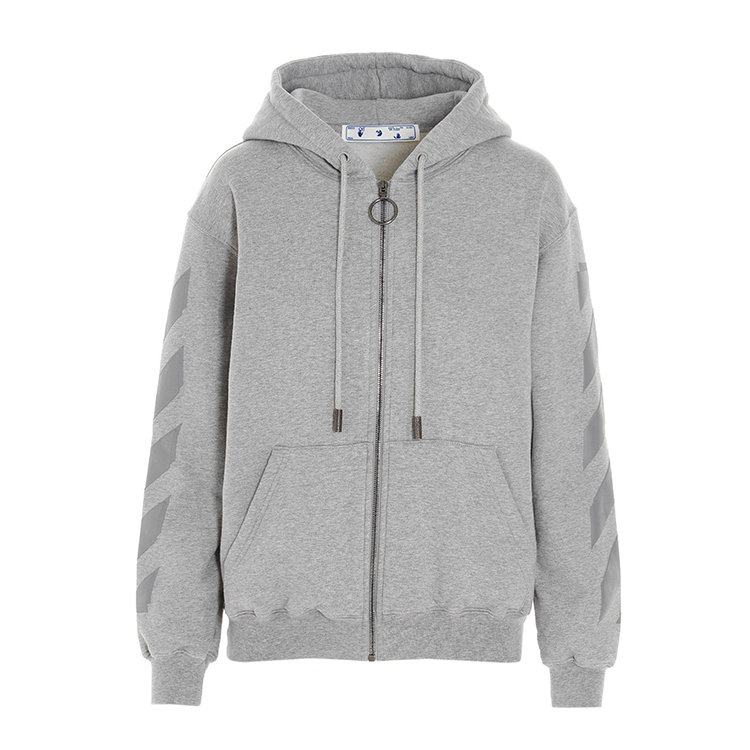 off-white/off-white 21年春夏 百搭 女性 灰色 女卫衣 owbe005s21jer